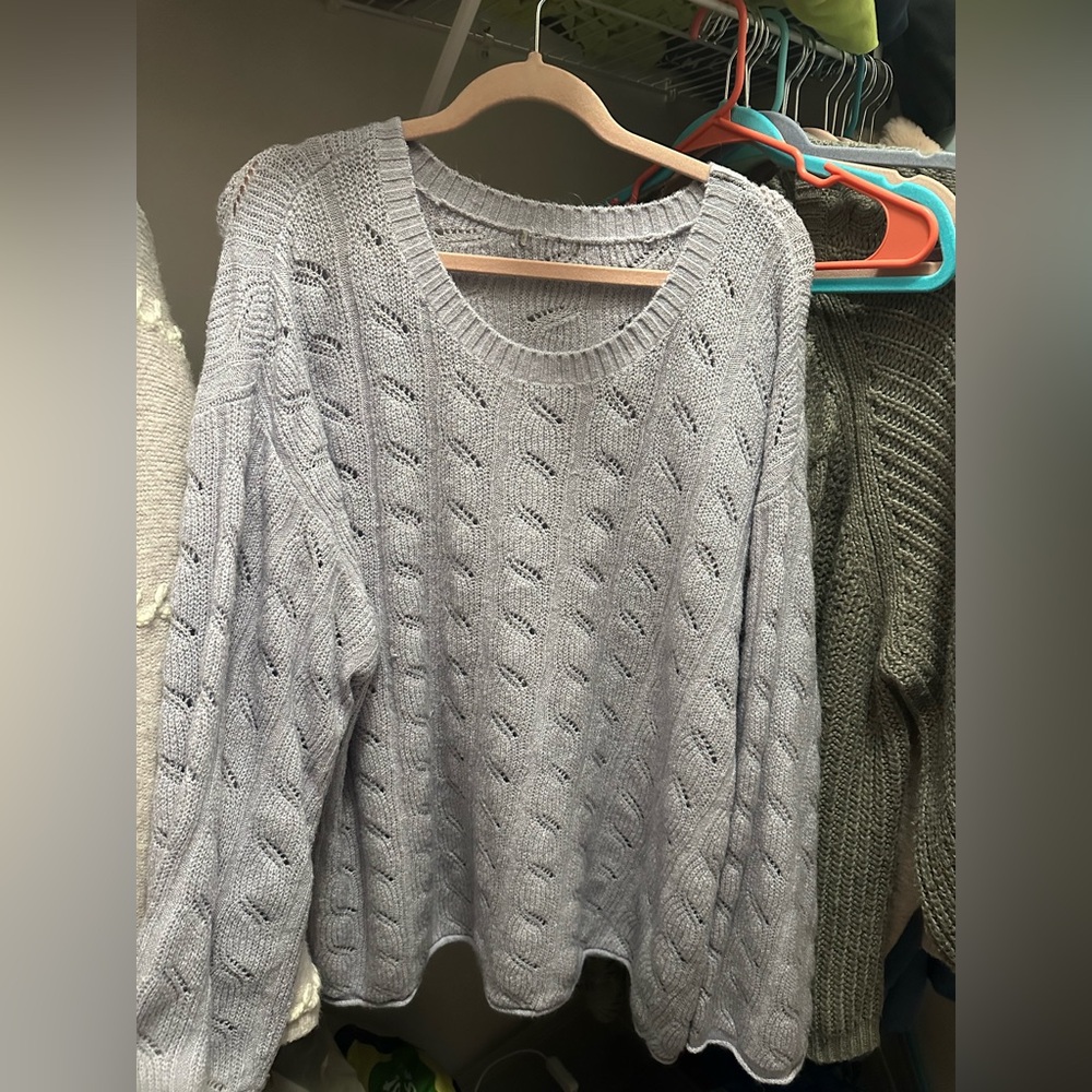Light purple sweater